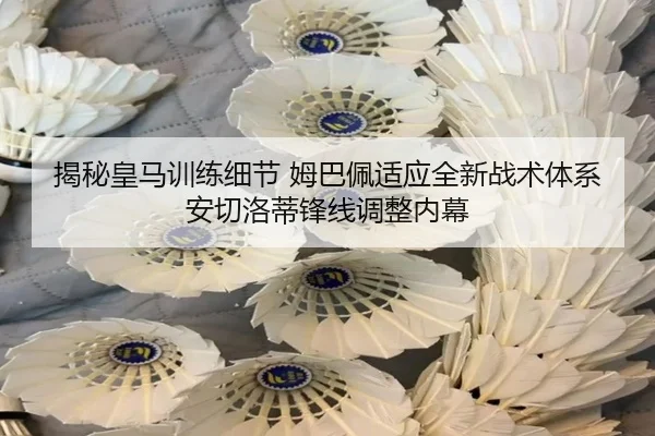 揭秘皇马训练细节 姆巴佩适应全新战术体系 安切洛蒂锋线调整内幕